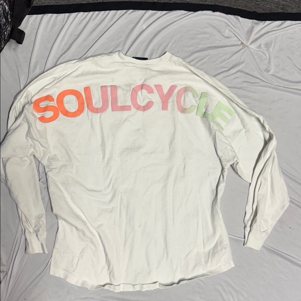Womens Soul Cycle long sleeve tee.